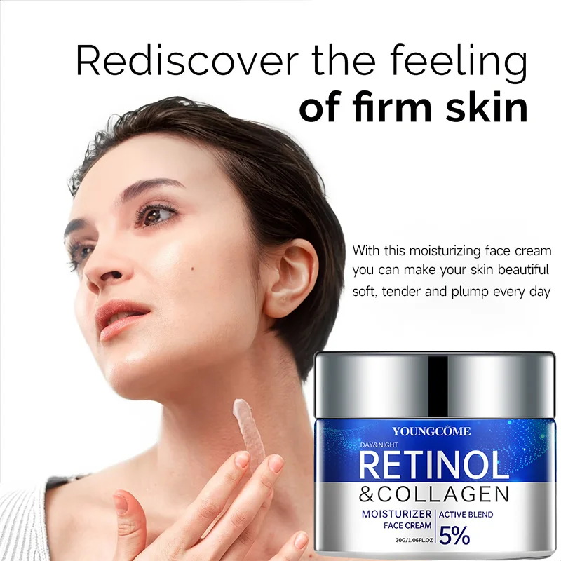 Krém na odstraňovanie vrások retinol