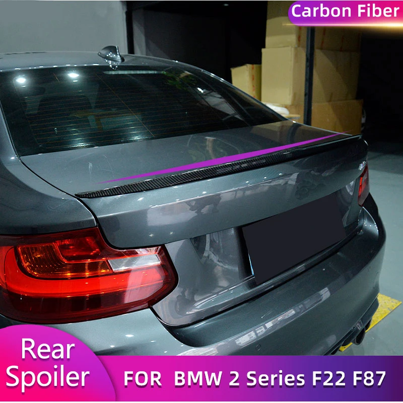 Krídla Krídla zadného kmeňa uhlíkových vlákien pre BMW 2 séria F22 F23 F87 M2 220I 228I M235I Coupe 2014-2017
