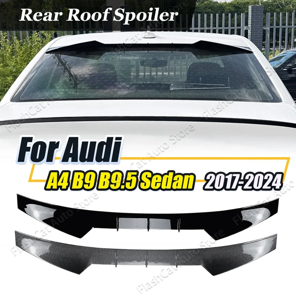 Krídla Tail Roof Stredné zadné dvere pre Audi A4 B9 B9.5 S4 S-Line RS4 Sedan 2017-2024