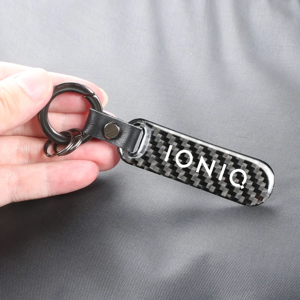Krútenia automobilových automobilov Klávesové vozidlá Styling Key Chain Držiteľ automobilov pre Hyundai Ioniq 5 6 7