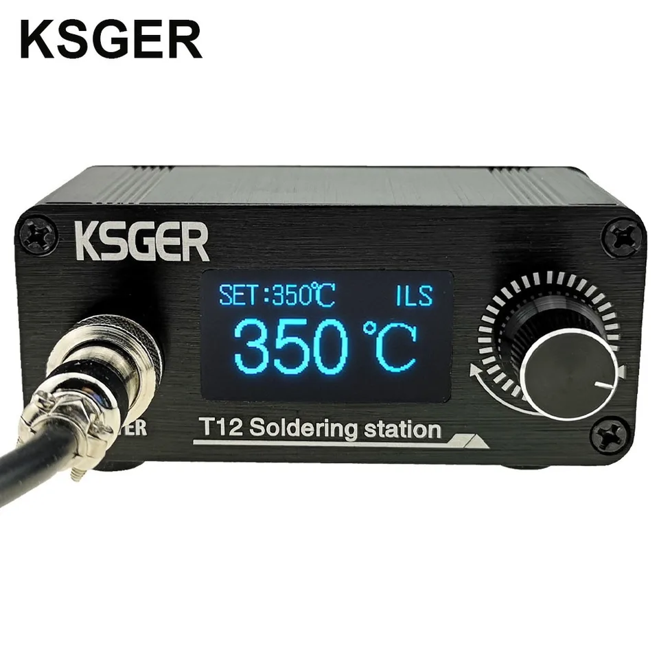 KSGER STM32 V3.1S T12 SOUNTINÁCIA OLED DIY hliníková zliatina FX9501 HRUIGE ELEKTROVO