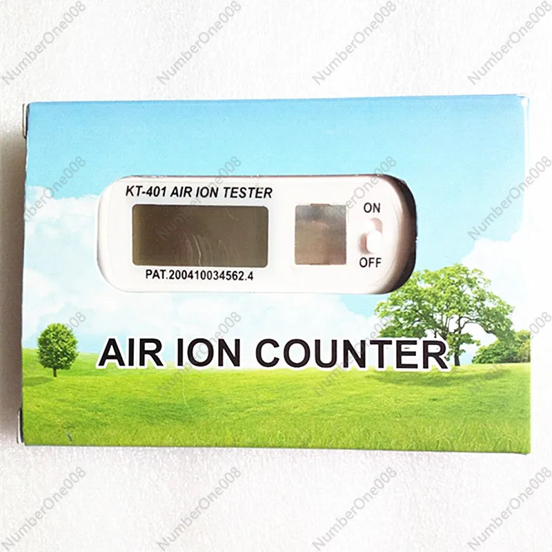 KT-401 Air Aeroanion tester iónový meter detektor Aeroanion Negatívny kyslík ión koncentrácia detekcia automatický čistič vzduchu