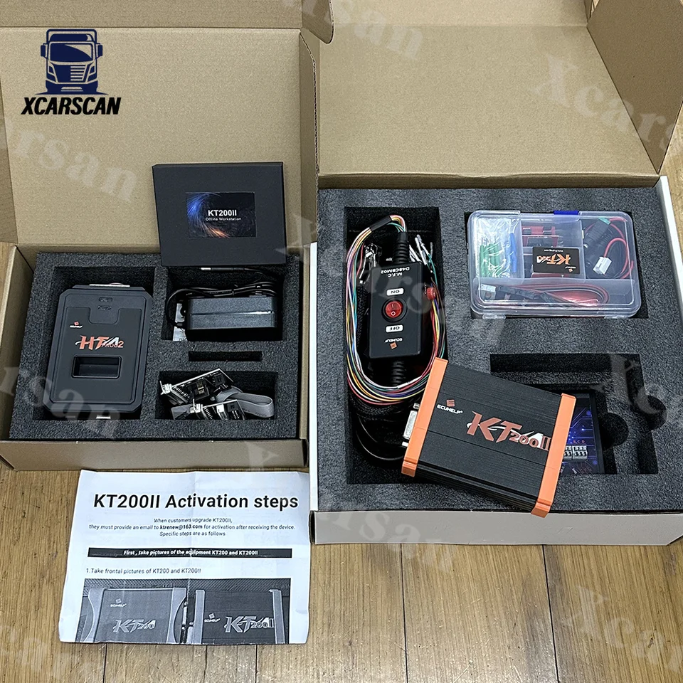 KT200 II ECU Programátor ECU Nový Gen2 HTProg Support ECU Údržba ladenia čipu DTC OBD/BOOT/BDM/JTAG OFFLINE Pracovná stanica