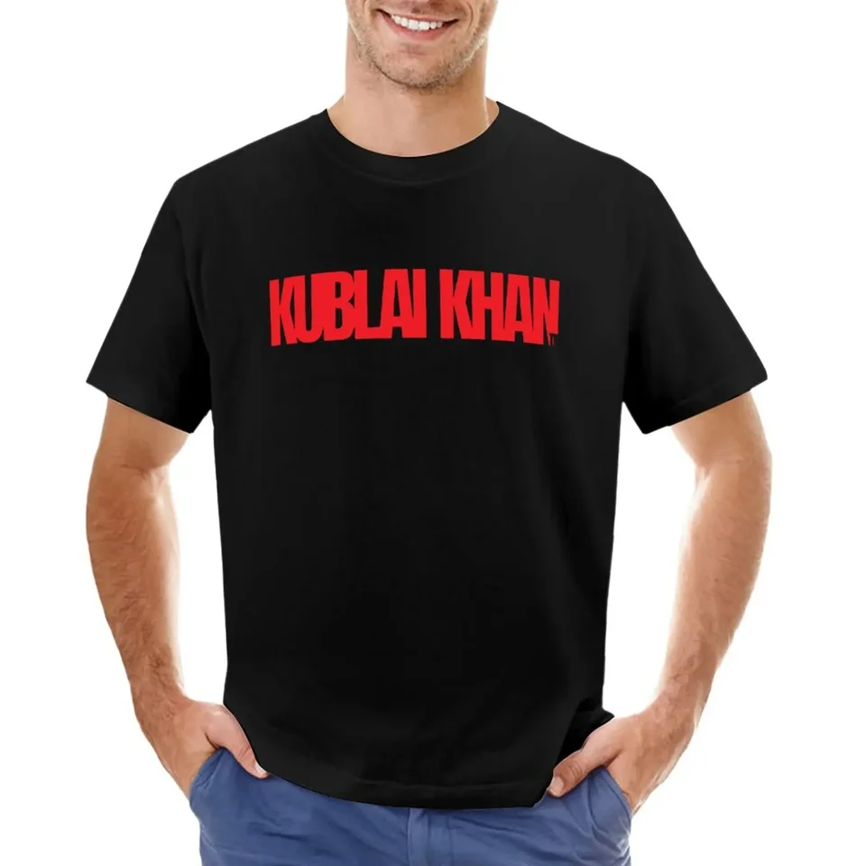 Kublai Khan Tx Tričko s rýchlym sušením Tričko s krátkym rukávom Prispôsobené tričká estetické oblečenie tričko pre mužov