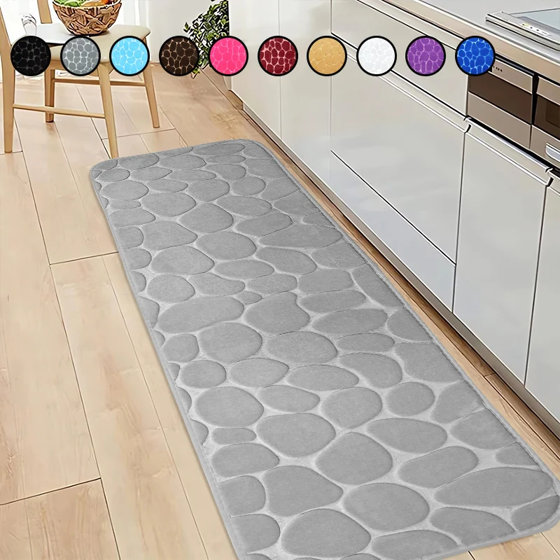 Kuchynská podlahová podlaha Extra veľká koberec umývateľ non -šmyku mäkký a absorpčný proti únavovým kobercom Living Hallway Spálňa kúpeľňa kúpeľňa