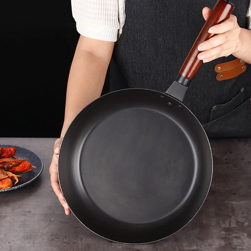 Kuchynská varenie panvica wok nelick Wok Frying Pan Kitchen kuchy