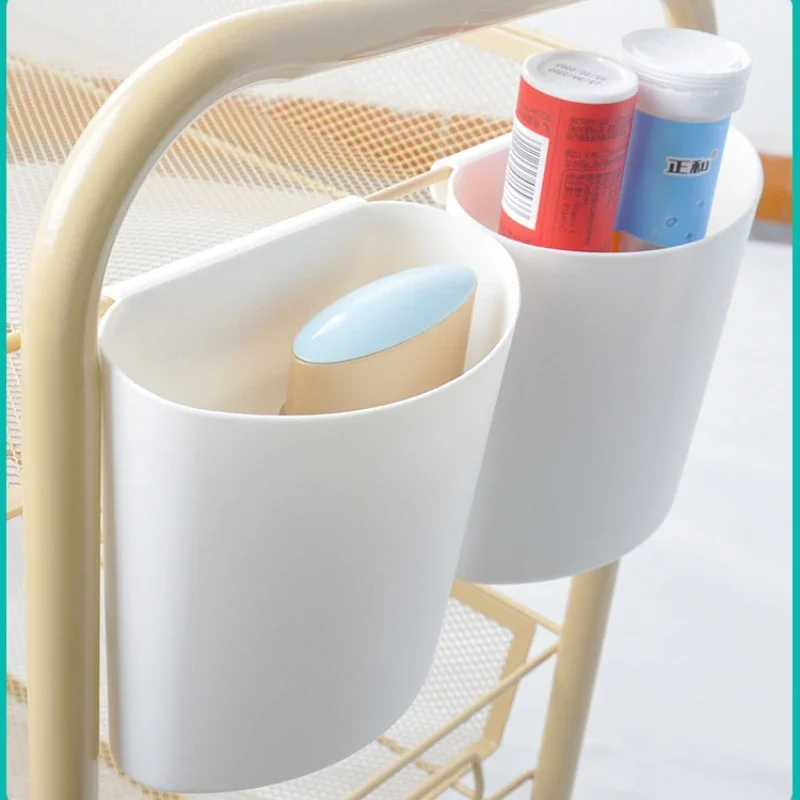 Kuchynský vozík visiaci košík skladovacie vedro Sundries Sundries Sundries Debris Box U Storage Storage Bucket Kitchen Storage Rack
