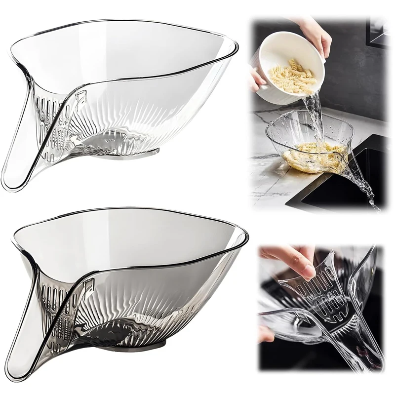 Kuchyňa Multifunkčný odtokový kôš ovocné zeleninové sitko sitko Domov Organizátor Wash Washing Cleanting Ažbodový povodie filtra