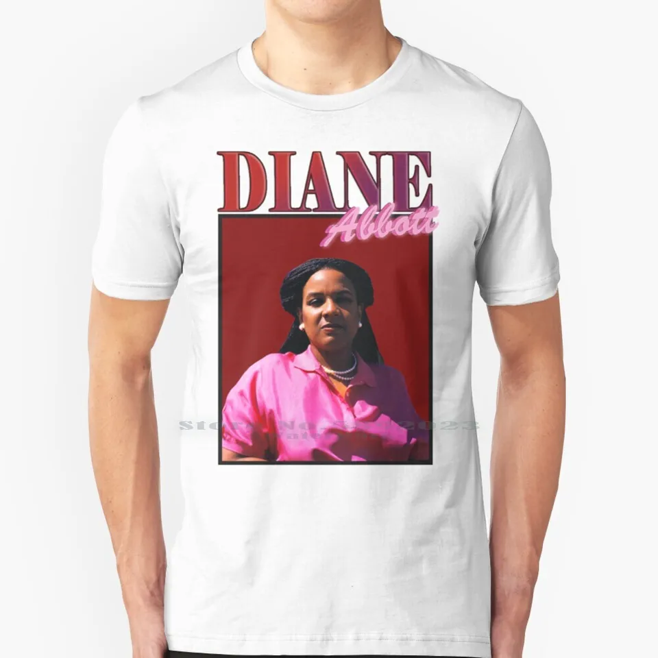 Kultový Diane Abbott 100% bavlnená tričko Diane Abbott Tee Tee Short Ruckve Darček s dlhým rukávom