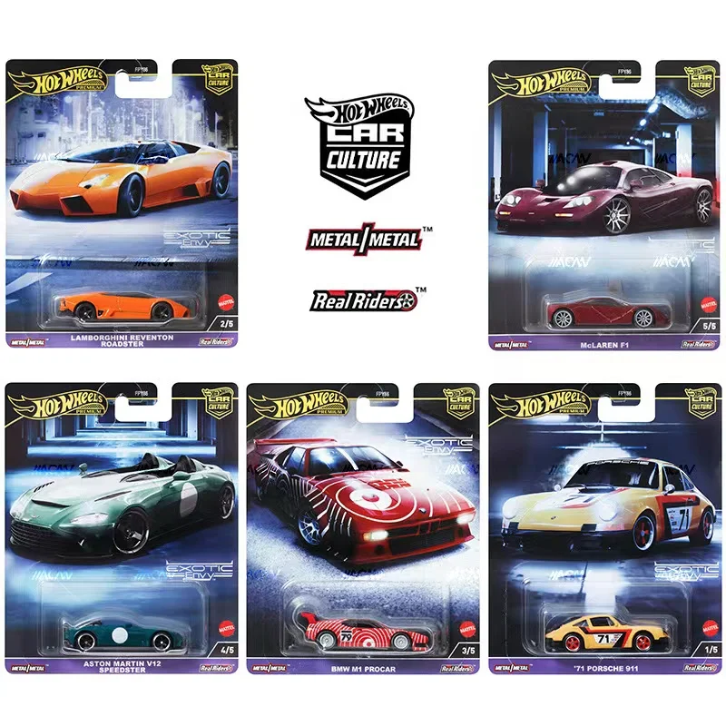 Kultúra automobilov s horúcimi kolesami BMW M1 McLaren F1 1/64 kovové hračkárske vozidlá s kovovým vylievaním fpy86