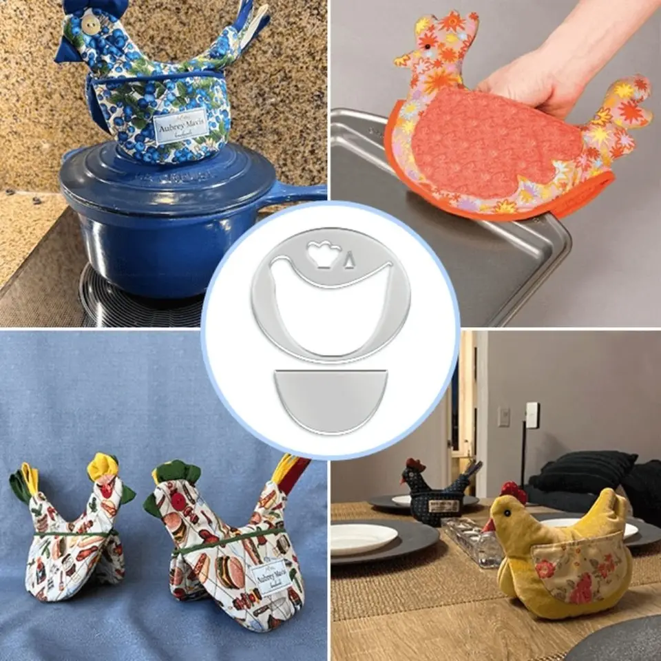 Kuracie hrnce pre kuchyňu pre kuchyňu s vysokým obsahom šijacieho pravítka varenie rukaví kuracie mäso odolné v tvare tepelne na pečenie na pečenie
