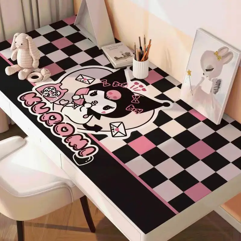 Kuromi Sanrio Študentské detské ochrana očí učenie sa na ochranu stolového počítača Mat počítač bez šklnovania stolov odolného v oblasti opotrebenia