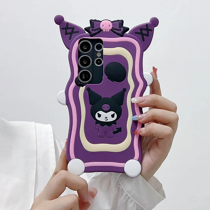 Kuromi Soft Case pre Samsung Galaxy A54 A34 A24 A14 A52 A32 A13 A55 A35 A50 A51 A21S A73 A25 A11 A31 A20S A22 A22 A23 A04S CoveS CoveS