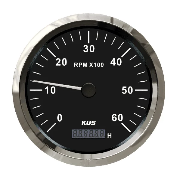 KUS 110 mm tachometer 0-6000 rpm pre benzínový motor