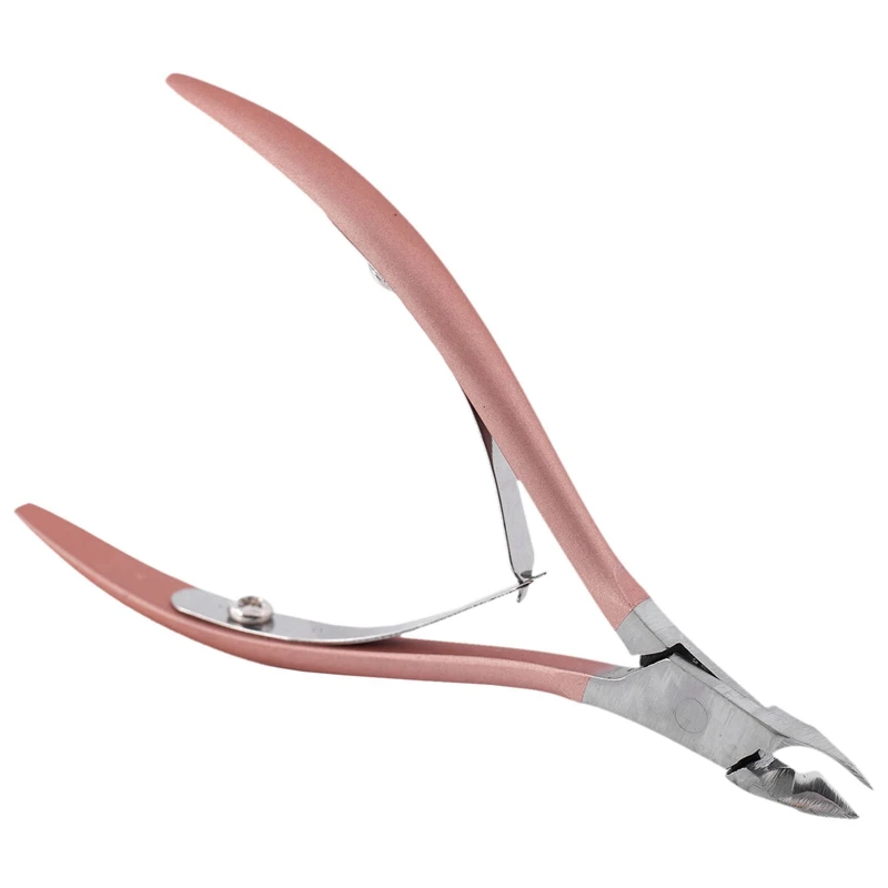 Kutiva na nechty pinéry pinéry Cutter Nipper Clipper odumretá pokožka Remover manikúru umenia Nástroj Nástroje na kliešte na nechty ružové