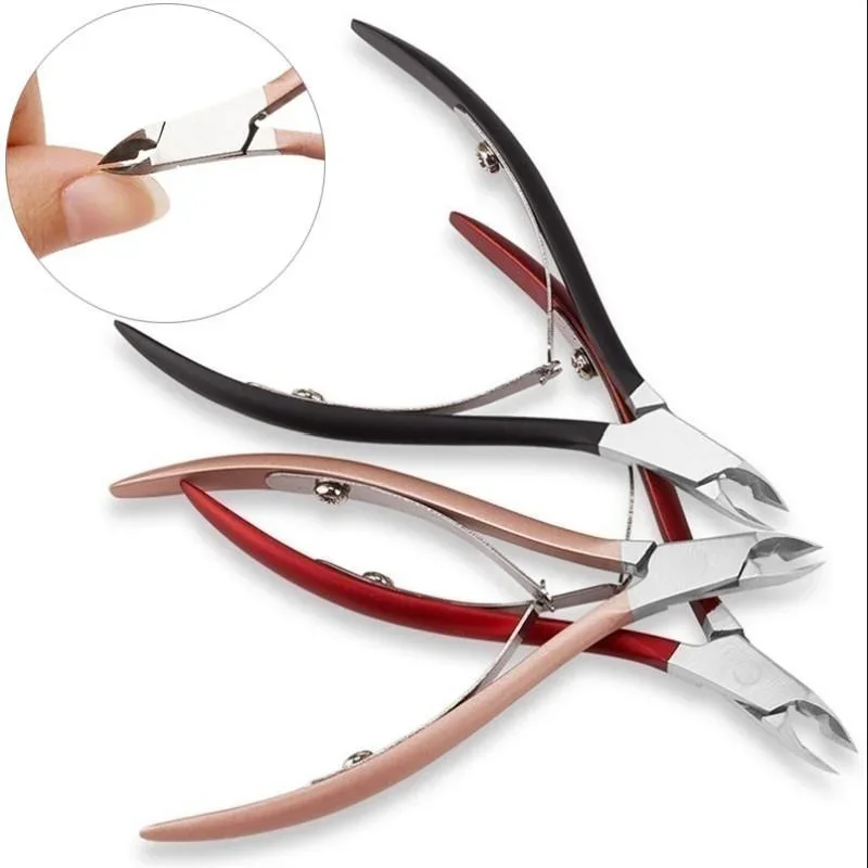 Kutička na nechty nožnicou Kutiva Puser pinéri pinéry Cutter Nipper Clippers Dead kožná remover manikúrová Nástroj Krásne kliešte na nechty