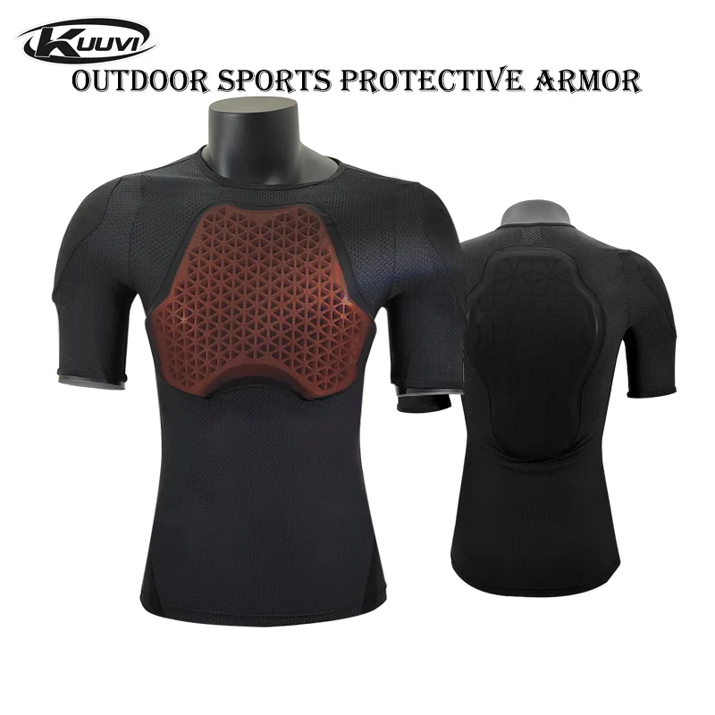 Kuuvi Sports Armor Armor Bandet Body Podporovanie motocykla cyklistika Offroad Guard Brace ochranné prevodové kolesá hrudník