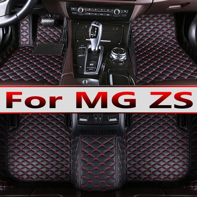 Kvalitné nehybridné rohože pre autá pre Mg ZS ZX ZST ASTOR ZS11 Crossover 2018 ~ 2022 Vodotesné podlahové rohože push gombíky ručné brzdu ACCE ACCE