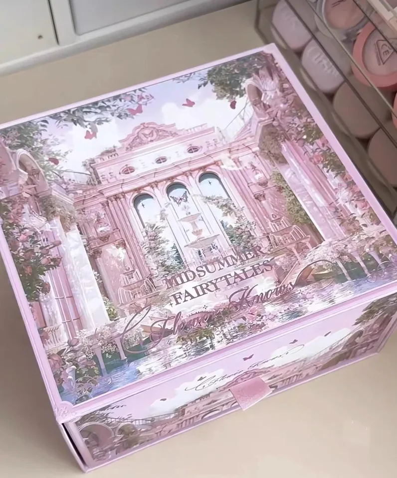 Kvetina Know Midsummer Night Series Series Storage Box Makeup Storage Box Tools