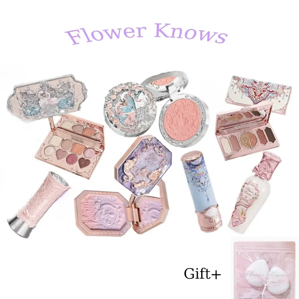 Kvetina vie, že motýľový oblačný ramenný make -up set darčeková krabica kozmetika rúž na pery červenanie prášku bez prášku