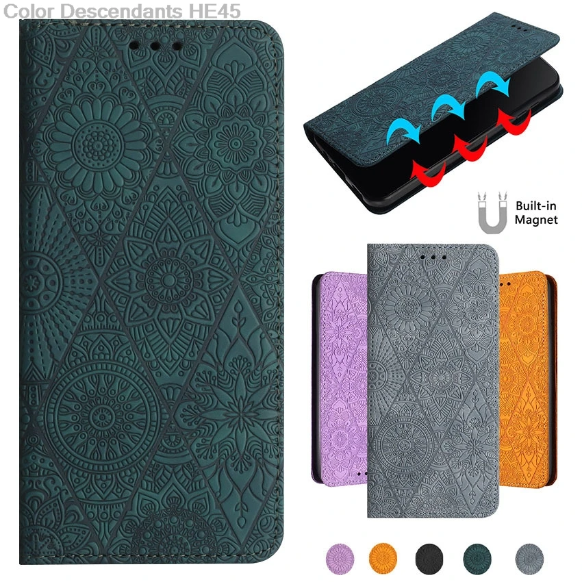 Kvetinová kniha peňaženky pre Samsung A54 A53 A52 S 5G Flip Case Galaxy A34 A24 A25 A52S A13 A23 A33 A72 A73 A21S A04