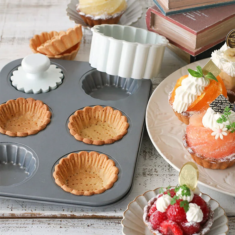 Kvetinová čipka uhlíková oceľ Bakeware Fold