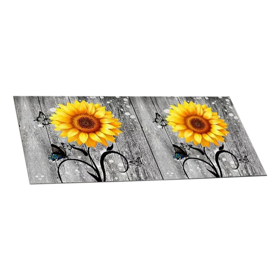 Kvety podložka sušiča prachová rohož pre hornú práčku Dust Cover podložka Rýchle sušenie absorbent rut