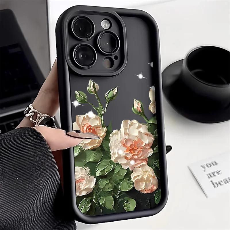 Kvety pre infinix Poznámka 12 Turbo G96 prípady Infinix Poznámka 30 VIP HOT 40 PRO 20 11 10 Lite 9 Play 40i GT 10 Pro Zero 30 Cover