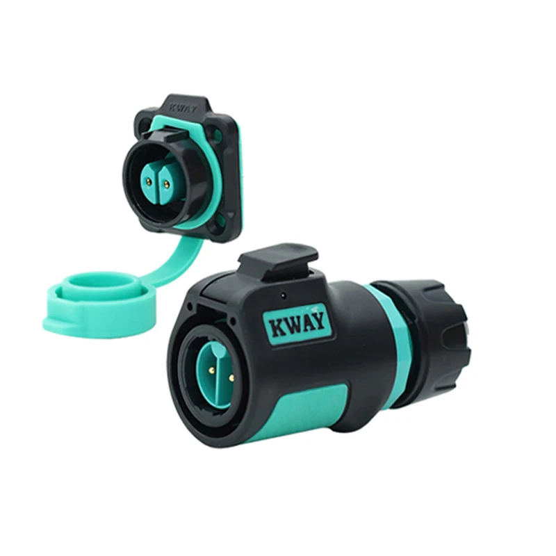 KWAY K16 M16 2 3 4 5 7 8 9 PIN PINOPOROPORE BULKHEAD CONNEKTOR SOLOR LED zásah