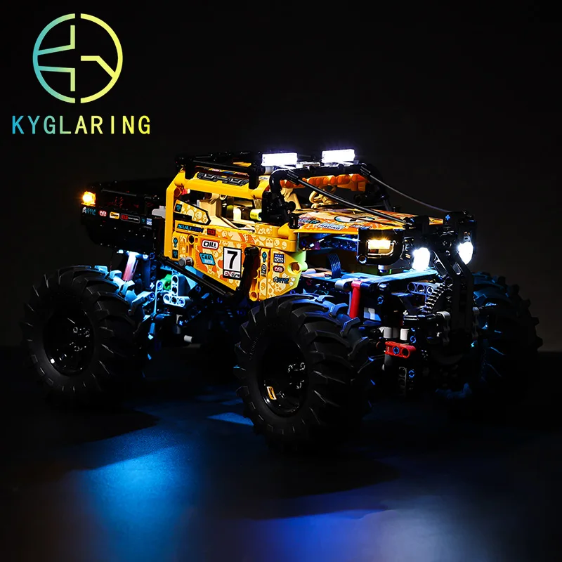 Kyglaring LED Light Kit pre LEGO Technic 42099 4x4 X-Treme Off-Roader (vrátane iba svetla)