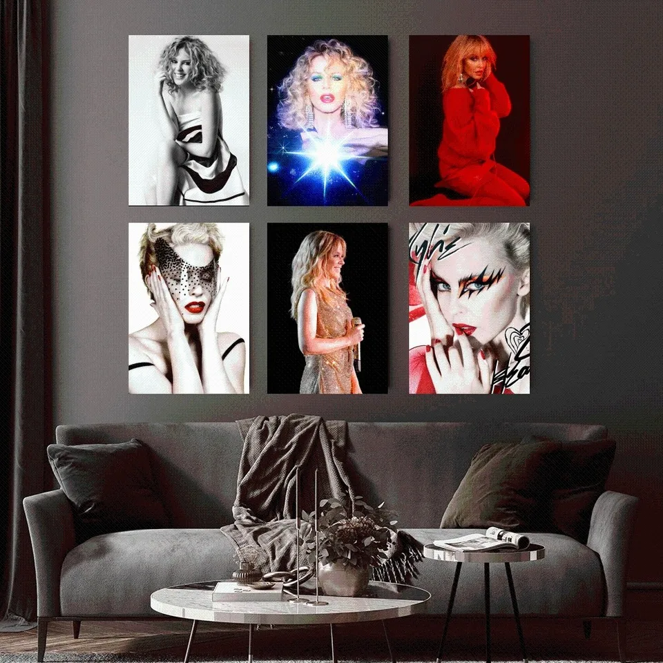 Kylie Minogue Plagát domáca kancelária Štúdium nástenná spálňa obývacia izba Kuchynská dekorácia maľba maľba