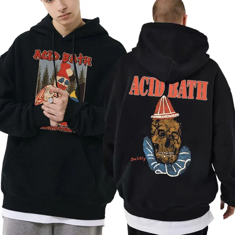 Kyslý kúpeľ, keď draka šnúry objaví album grafickú tlačovú mikinu Men Ženy fleece bavlnená mikina mužské gotické nadmerné mikiny