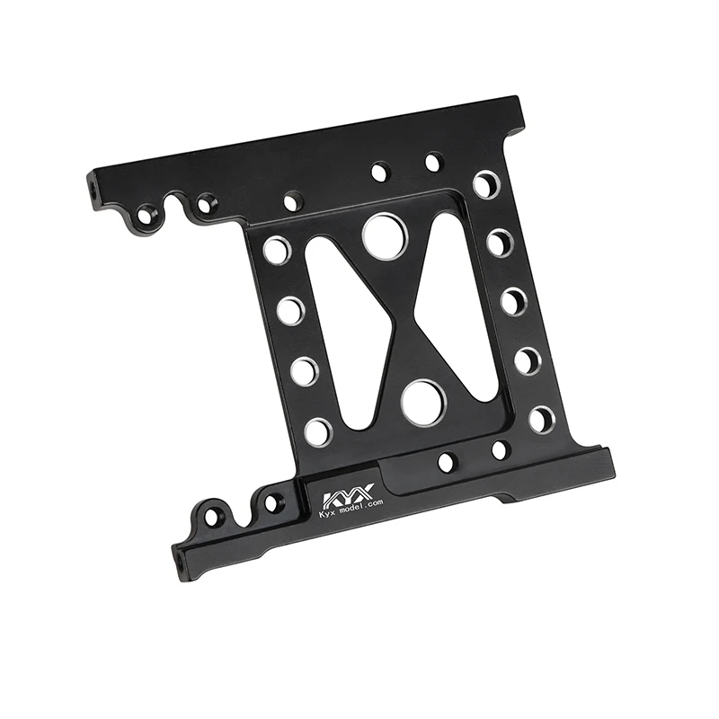 Kyx Racing Aluminium Cross Cross Bracket Bracket Pevné podvozky podvozok vylepšenia dielov pre 1/10 RC Crawler Car Axial SCX10 Pro