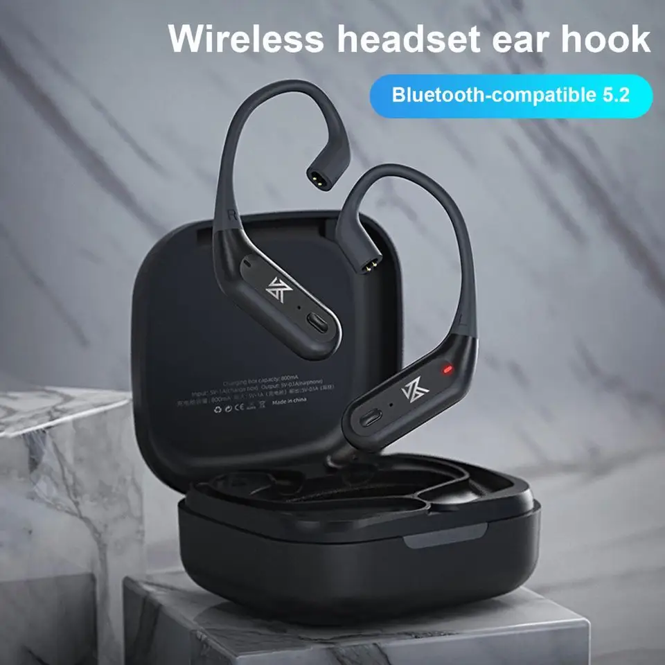 KZ AZ09PRO ABS Ear Hook Dual Connection Bluetooth Serfones Nahradenie ergonomického potu odolného potu Bluetooth5.2 bezdrôtový ušný háčik