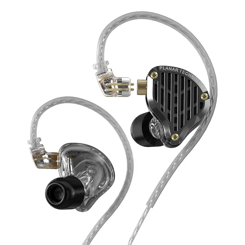 KZ PR3 v uchu 13,2 mm planárne slúchadlá vodiča hifi basový monitor uší na uši