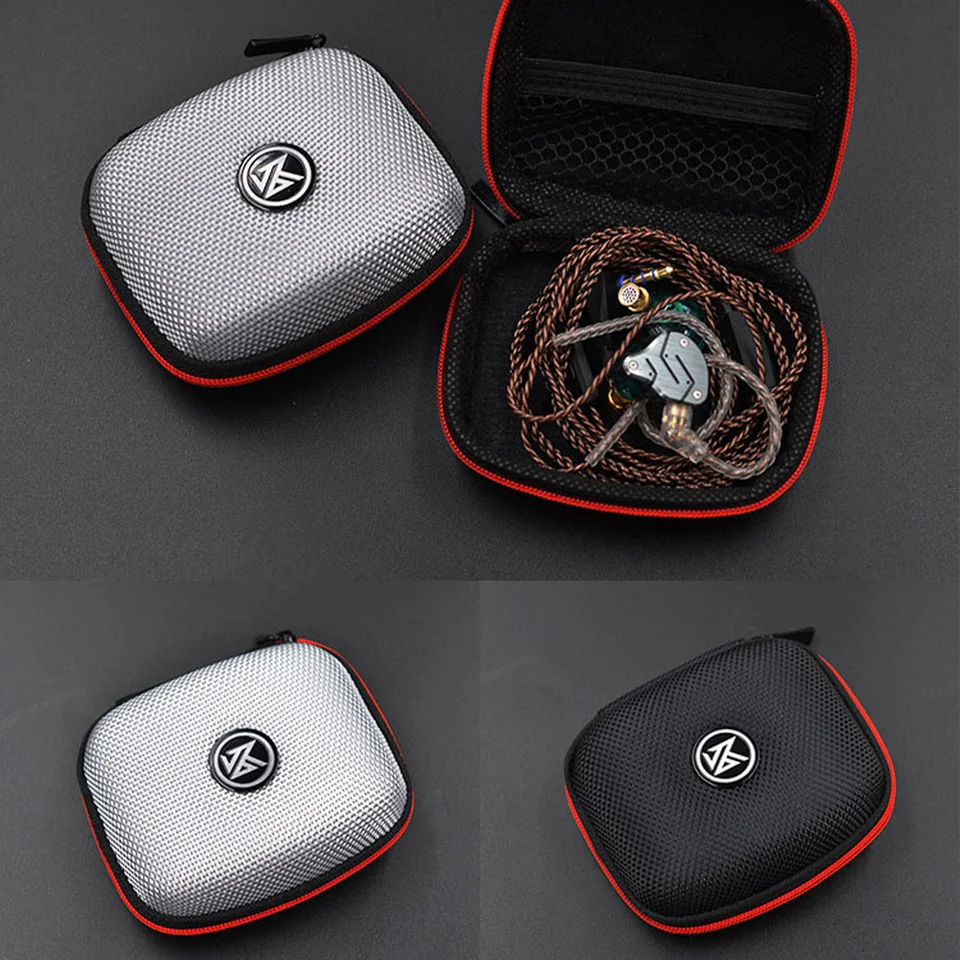 KZ SABPEL Storage Bag Nylon Prenosná headset box Indoor Outdoor Cestovné puzdrá príslušenstvo so zipsom