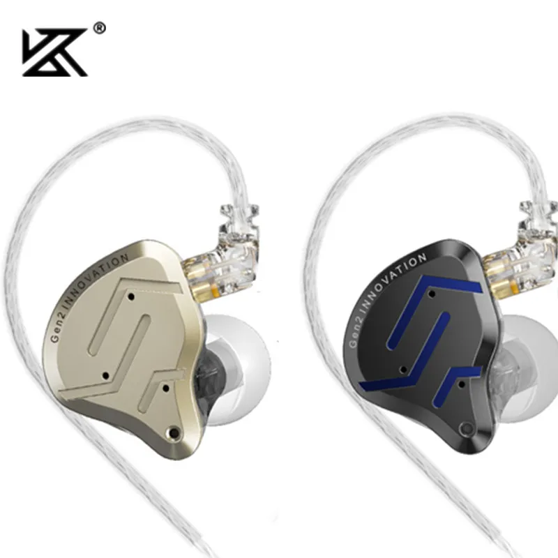 KZ ZSN PRO 2 Hybridný pohon 1BA+1DD v uši kovové slúchadlá Hifi basy Monitor slúchadlá SPORT SPORTUM ZOBRAZENIE ZAMESTNANCOV Slúchadlá