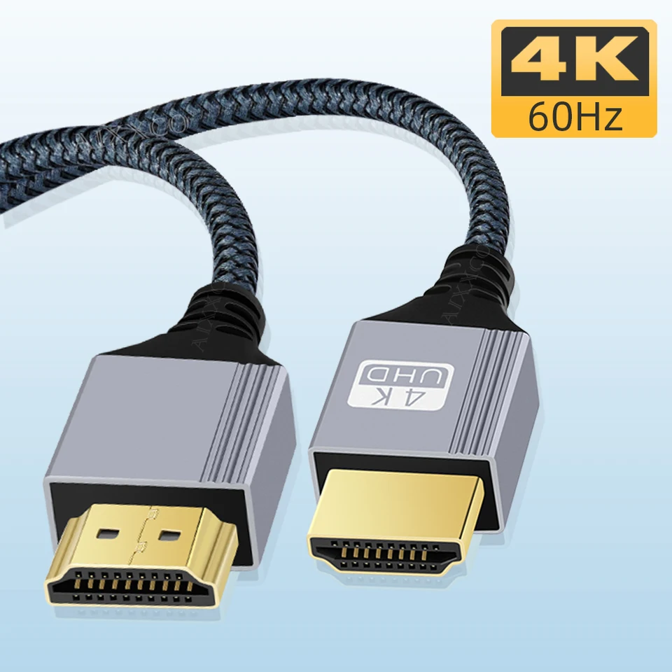 Kábel kompatibilný s HDMI 2,0 drôt 4K 60Hz pre Xiaomi Xbox PS5 PS4 NAPLATÉ PS4