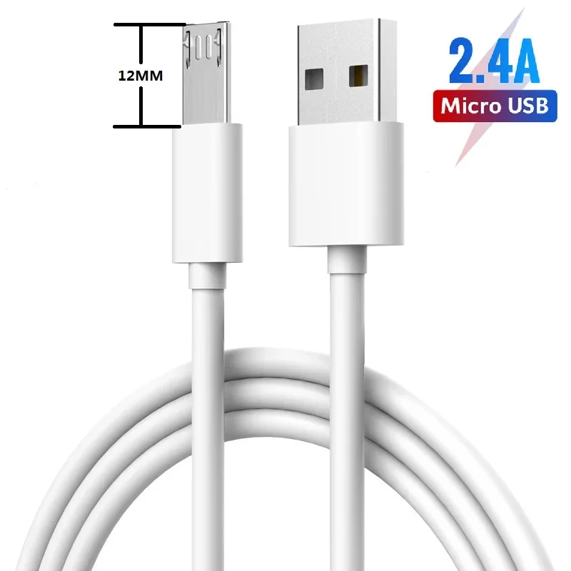 Kábel nabíjacieho kábla Micro Micro USB pre oukitel BlackView BV6000 LEGOO KIICAA Power Umidigi Doogee Micro USB Charger Cabel