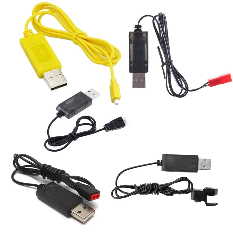 Kábel nabíjačky USB 3,7V Nabíjačka na nabíjačku s batériou pre RC Drone Syma 107G/X21W/X5C/X5SW/X5HW/X54HW/X23/Z3 nabíjačka