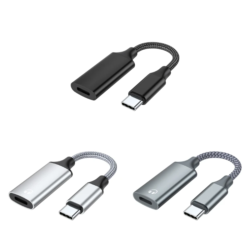 Kábel pre konvertor typu C až 8 PIN USB C na iOS adaptér pre slúchadlá USB C na 8pin adaptér pre MacBookPro