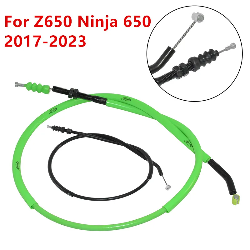 Kábel pre motocykle oceľový drôt pre Kawasaki Z650 Ninja 650 ABS 2017 2018 2019 2020 2021 2022 2023