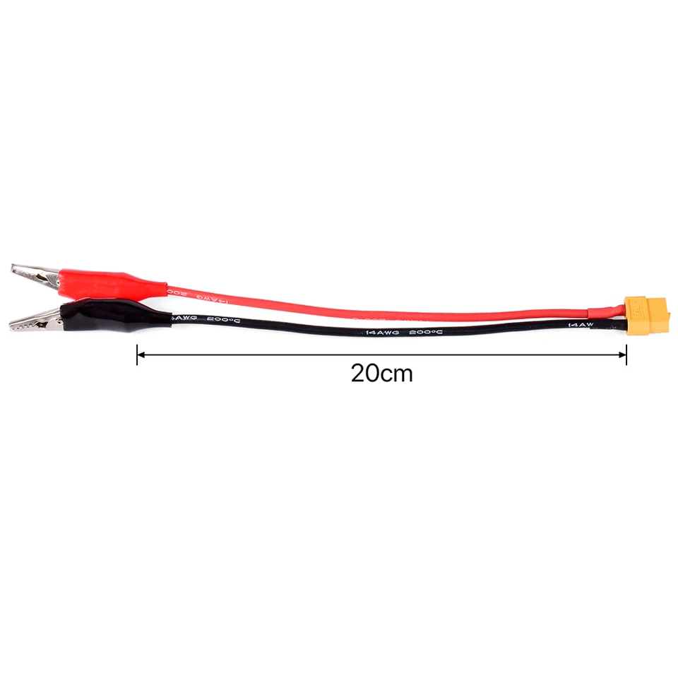 Kábel RC pre RC CAR RC nabíjanie XT-60 KABELOVÉ KABELOVÉ KLIKY KLIPOV NA MERAJÚ SKYRC NC2500 Pro Motor Run-in-Run-In