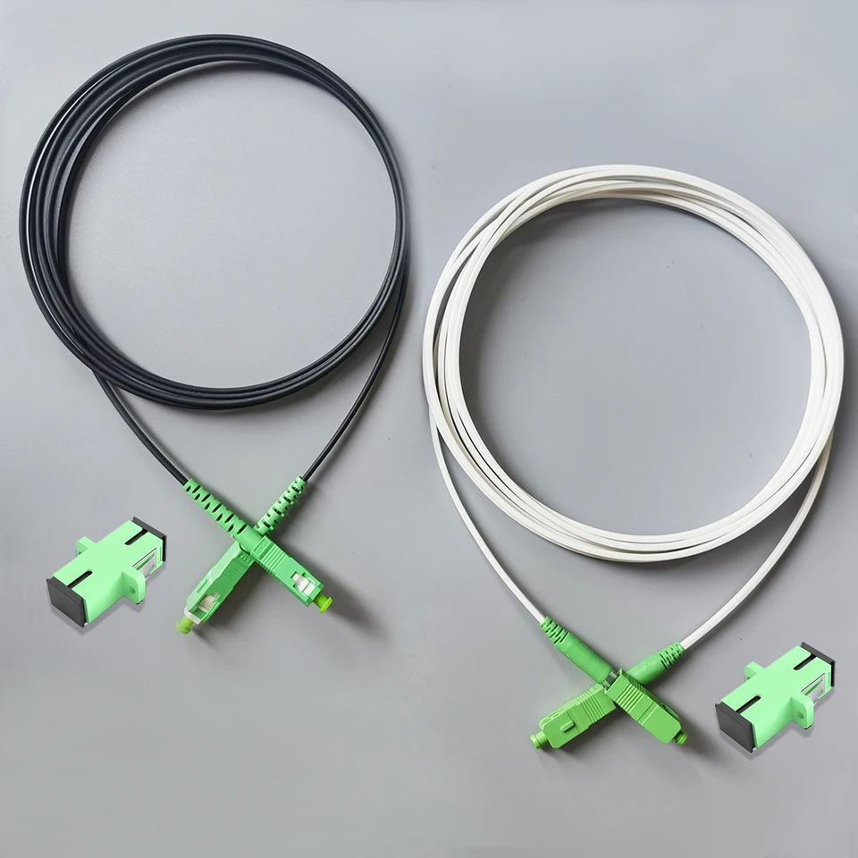 Kábel vlákna Optica Drop Ftth Indoor Single Mode SC/APC-SC/APC Optický kábel 2M/3M Vlákno Fibre Fibra FiBra Optica