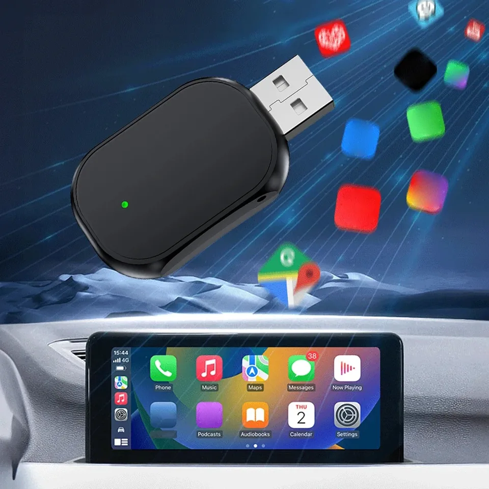Káblová CarPlay Android Auto Wireless 2in1 Play a Plug Mini AI Box USB pripojenie pre Hyundai VW Mazda Cadillac Mg