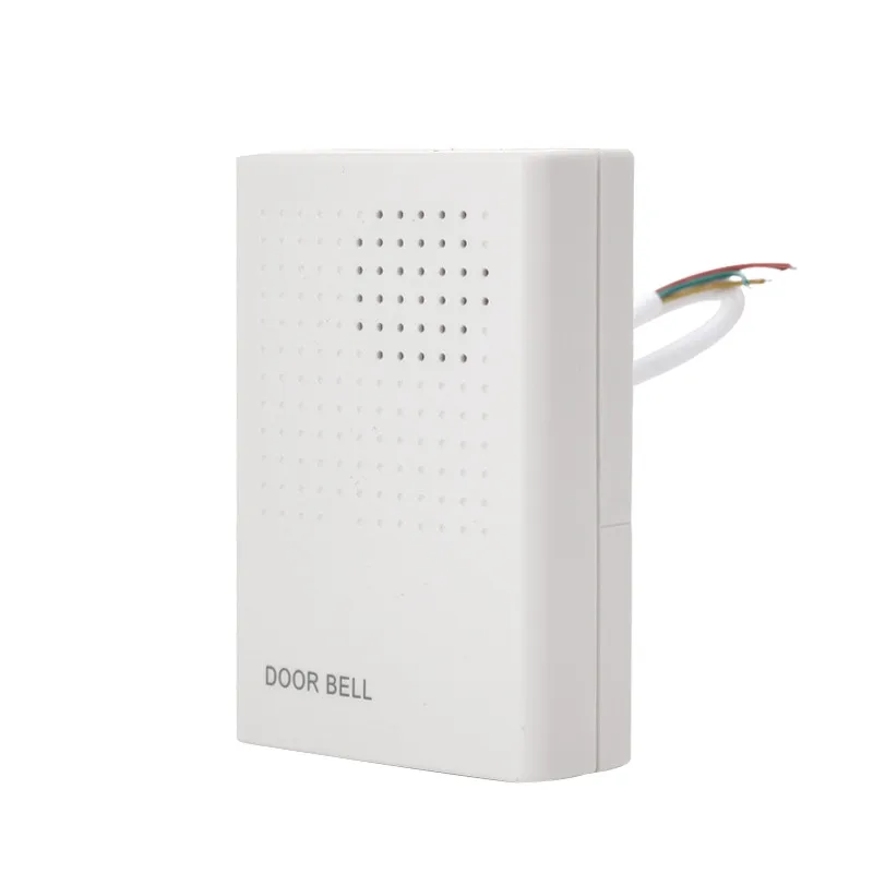 Káblové dvere zvonenie zvonenie DC12V vokálny dingdong do dverí privítať pre Office Hotel Hotel Security Access Control System