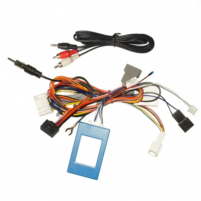 Káblový postroj Can Can Bus Decoder Audio RCA Plug ISO káblový adaptér pre Nissan Teana