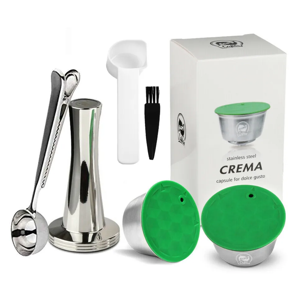 Kávová kapsula z nehrdzavejúcej ocele Cope Comptibible pre Dolce Gusto Coffee Milk Práškovateľný filter
