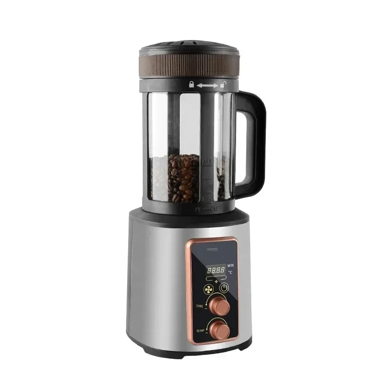 Kávové zrná malá domáca komerčná komerčná teplota regulácia a chladenie automatického načasovania horúci vzduch fazuľová pečená kuchyňa