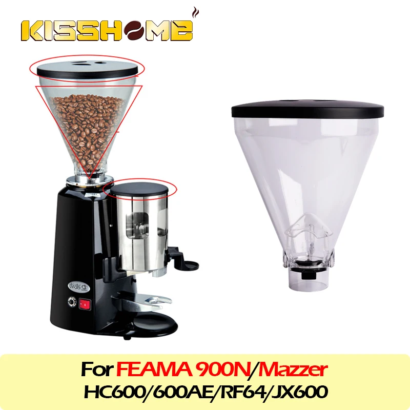Kávové zrná mlynčeka Bean Bin Grinder Hopper pre Fame Mazzer 900N/HC600/600AE/RF64 DOMÁCNO